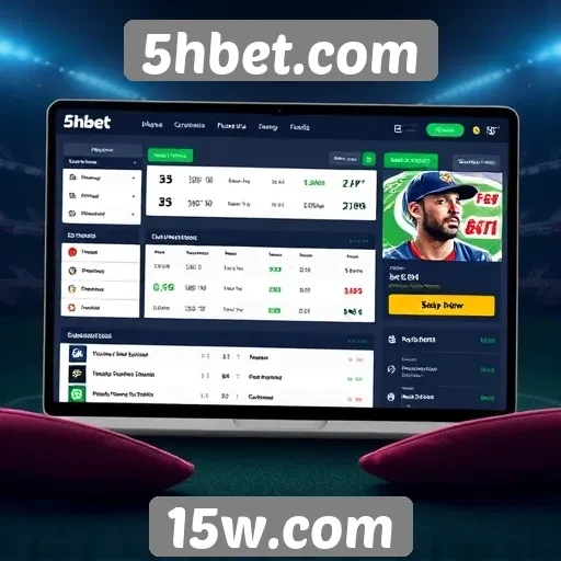 Explorando a interface do usuário do 5hbet.com